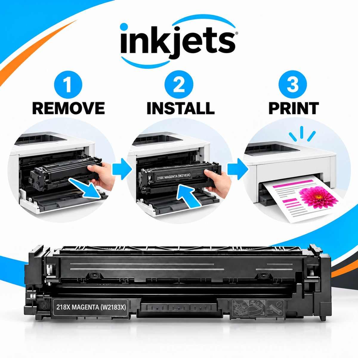 HP 218X (W2183X) Magenta High Yield Compatible Toner Cartridge