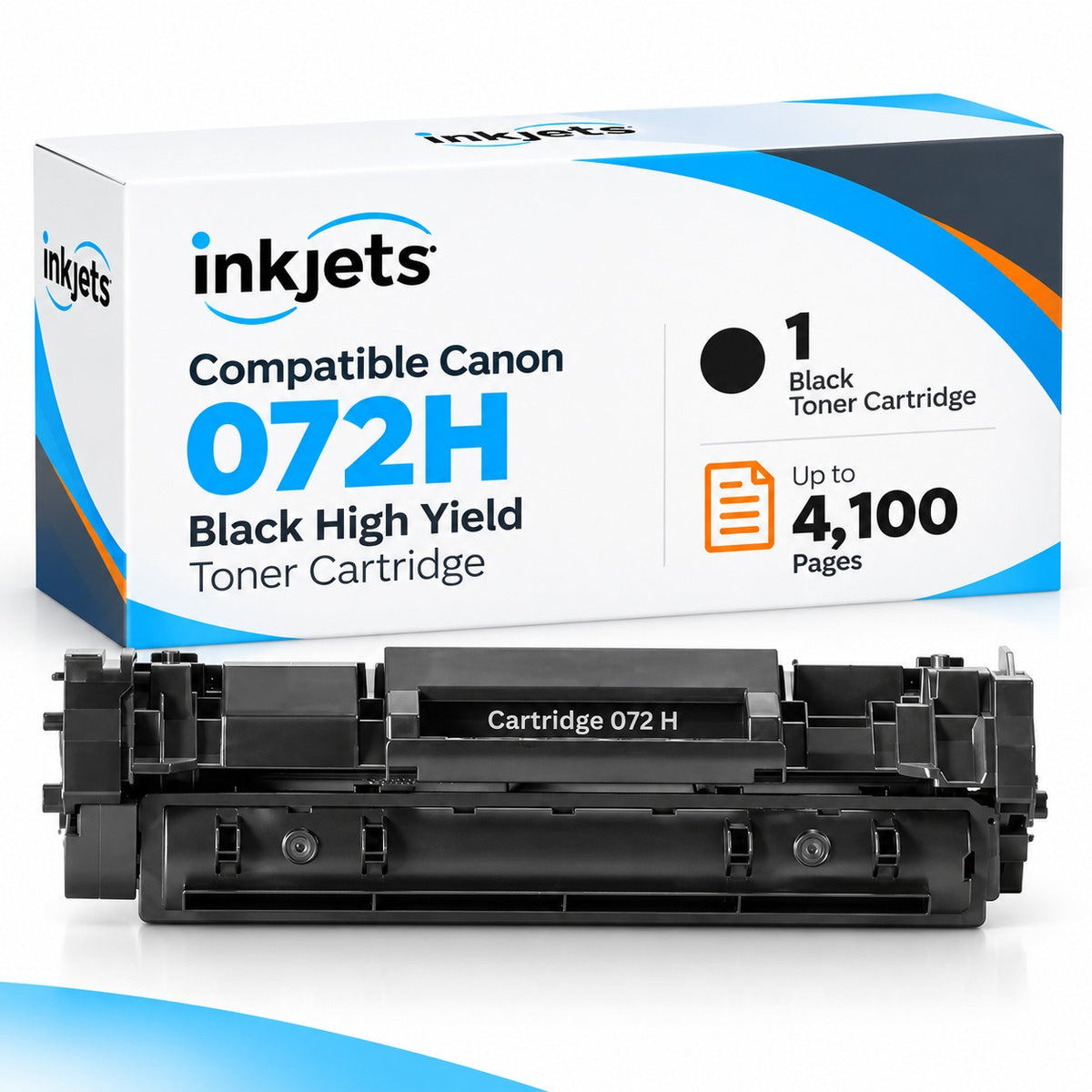 Compatible Canon 072H Black High Yield Toner Cartridge