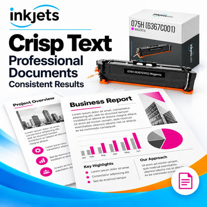 Canon 075H (6367C001) Magenta High-Yield Compatible Toner Cartridge