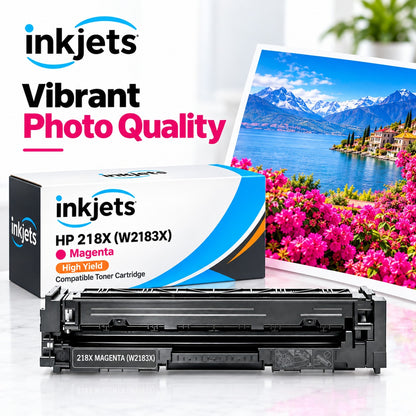 HP 218X (W2183X) Magenta High Yield Compatible Toner Cartridge