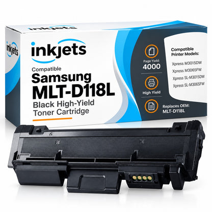 Samsung MLT-D118L Black High-Yield Compatible Toner Cartridge
