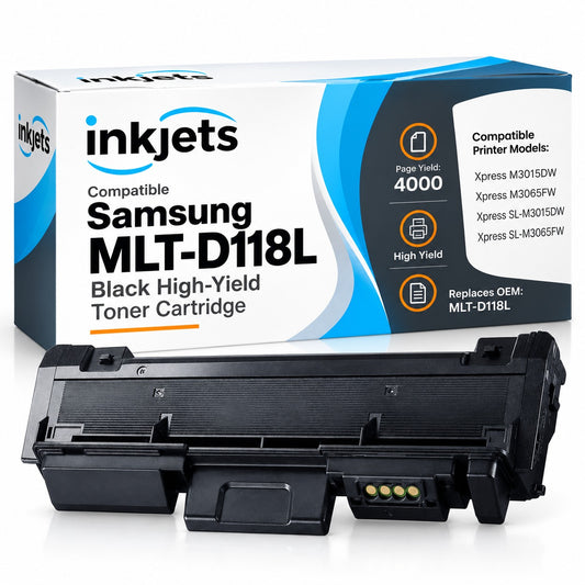 Samsung MLT-D118L Black High-Yield Compatible Toner Cartridge