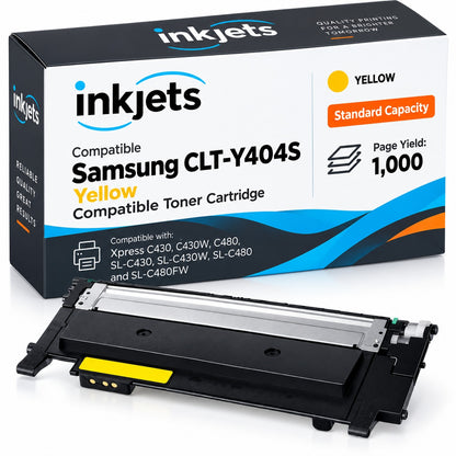Samsung CLT-Y404S Yellow Compatible Toner Cartridge