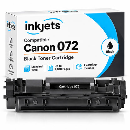 Canon 072 Black Compatible Standard Yield Compatible Toner Cartridge