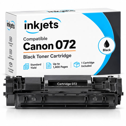 Canon 072 Black Compatible Standard Yield Compatible Toner Cartridge