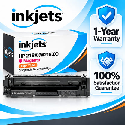 HP 218X (W2183X) Magenta High Yield Compatible Toner Cartridge