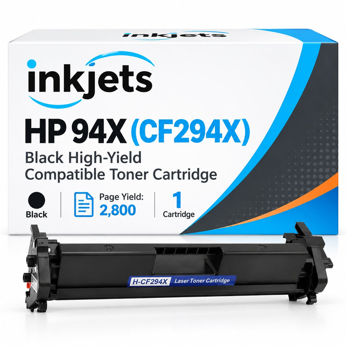 HP 94X (CF294X) Black High-Yield Compatible Toner Cartridge