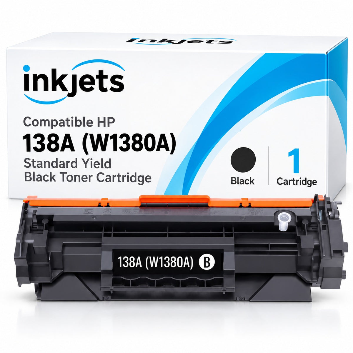 Compatible HP 138A (W1380A) Standard Yield Black Toner Cartridge