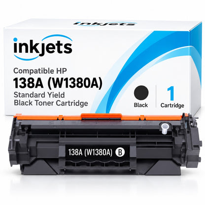 Compatible HP 138A (W1380A) Standard Yield Black Toner Cartridge