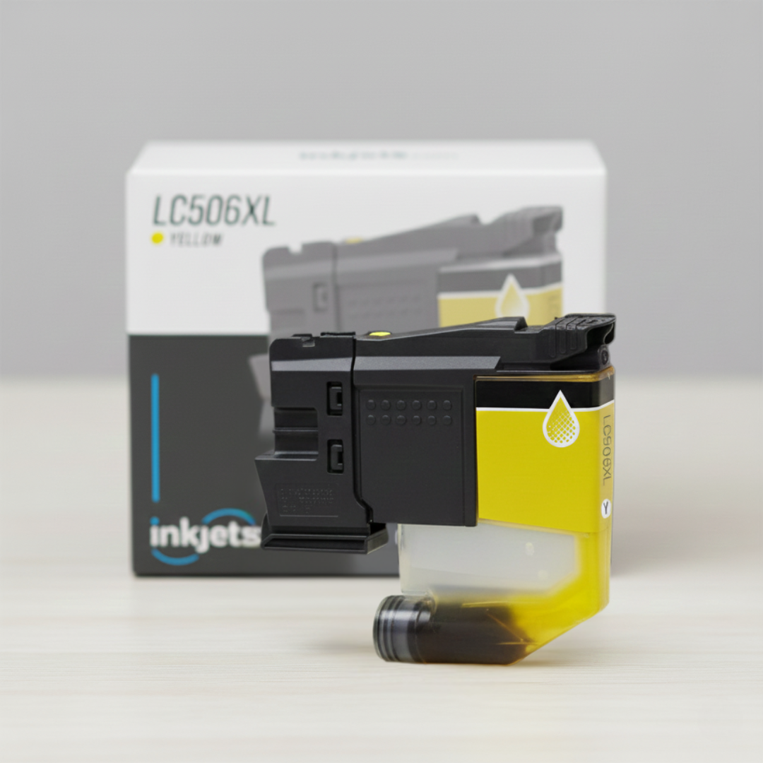 Brother LC506XLY Yellow High Yield Compatible Ink Cartridge