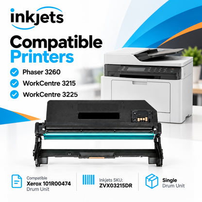 Xerox 101R00474 Compatible Drum Unit For Phaser 3260 / WorkCentre 3200 Series