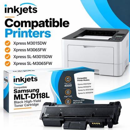 Samsung MLT-D118L Black High-Yield Compatible Toner Cartridge