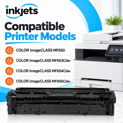 Canon 067H (5105C001) Cyan High Yield Compatible Toner Cartridge