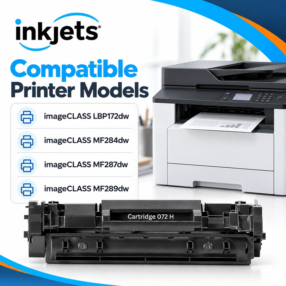 Compatible Canon 072H Black High Yield Toner Cartridge