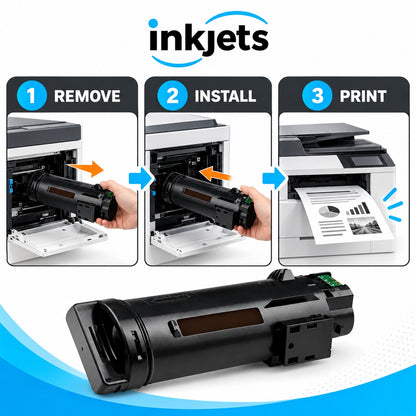 Xerox 106R03480 Black High-Yield Compatible Toner Cartridge