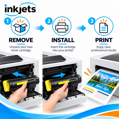 Xerox 106R03479 Yellow High-Yield Compatible Toner Cartridge
