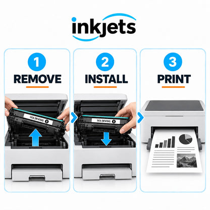 Compatible HP 141A (W1410A) Standard Yield Black Toner Cartridge
