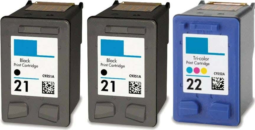 21 22 Refill Ink Kit For Hp Deskjet F2180 F2280 F4180 F2200