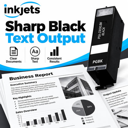 Compatible Canon PGI-230XLBK (6673C001) High Yield Black Ink Cartridge