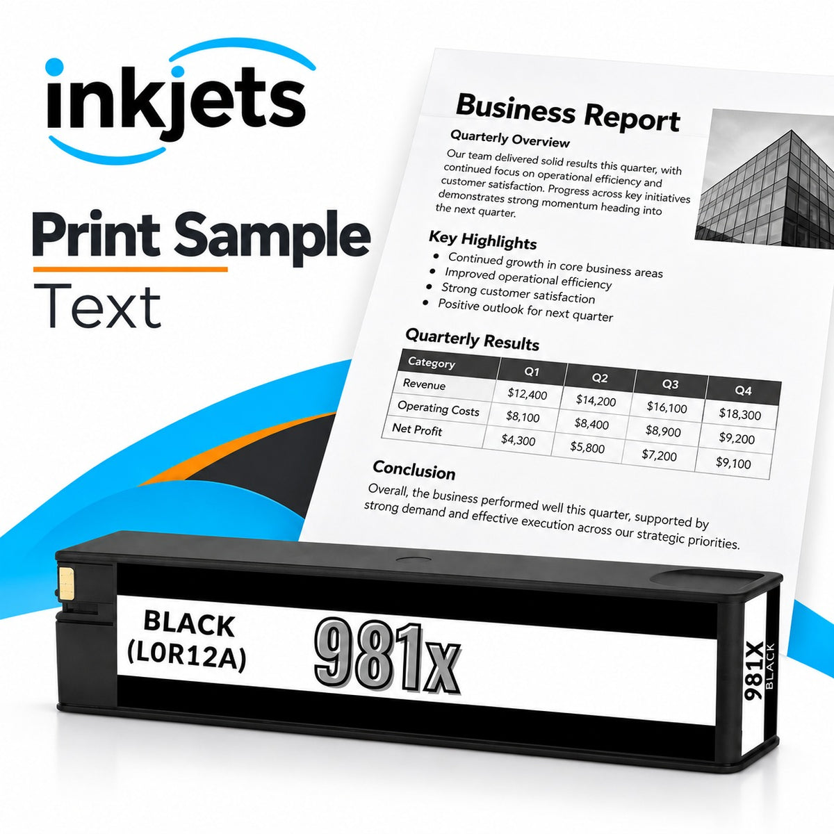 Compatible HP 981X (L0R12A) High Yield Black Toner Cartridge