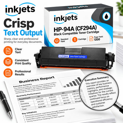 HP 94A (CF294A) Black Compatible Toner Cartridge