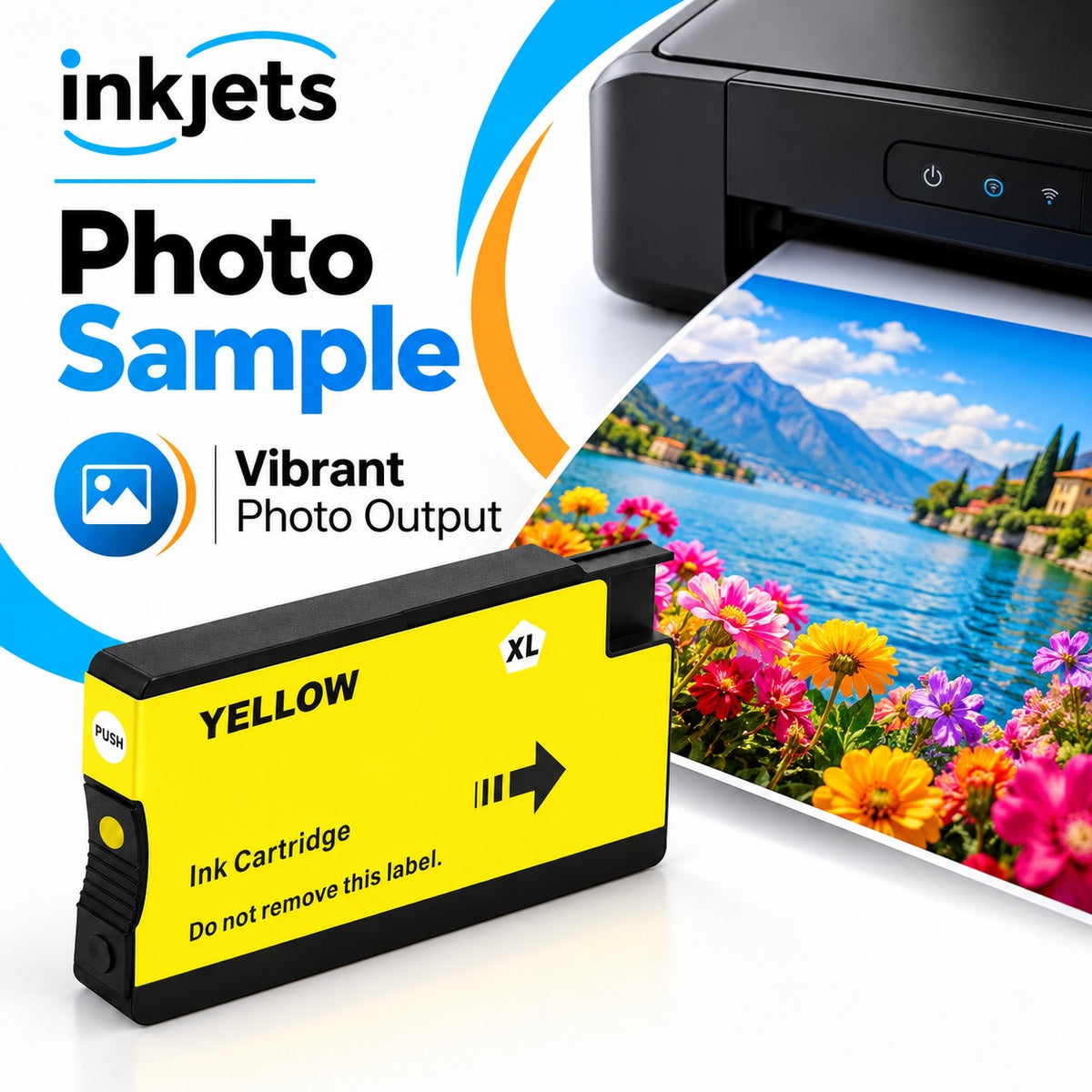 HP 962XL (3JA02AN) Yellow High-Yield Remanufactured Ink Cartridge