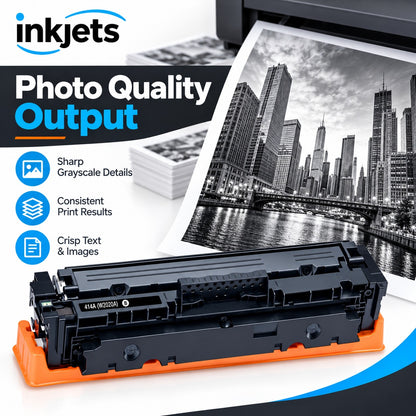Compatible HP 414A (W2020A) Standard Yield Black Toner Cartridge