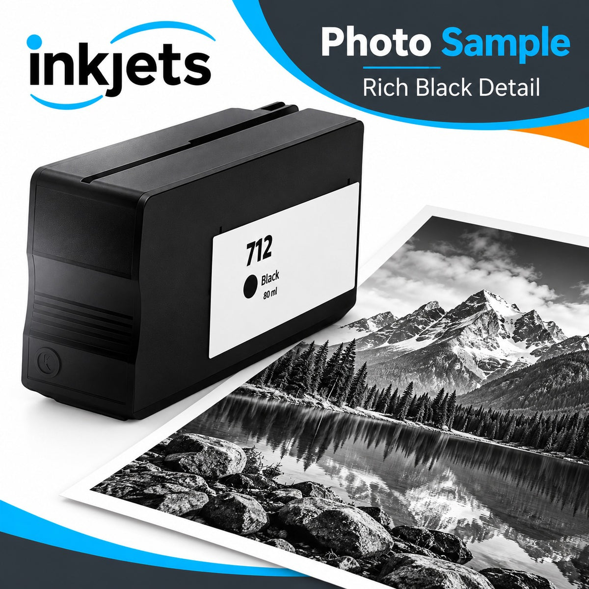 Remanufactured HP 712 Standard Yield Black Ink Cartridge