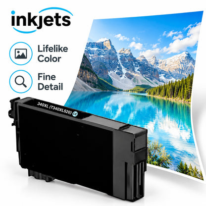 Compatible Epson 340XL (T340XL520) Light Cyan High Yield Ink Cartridge