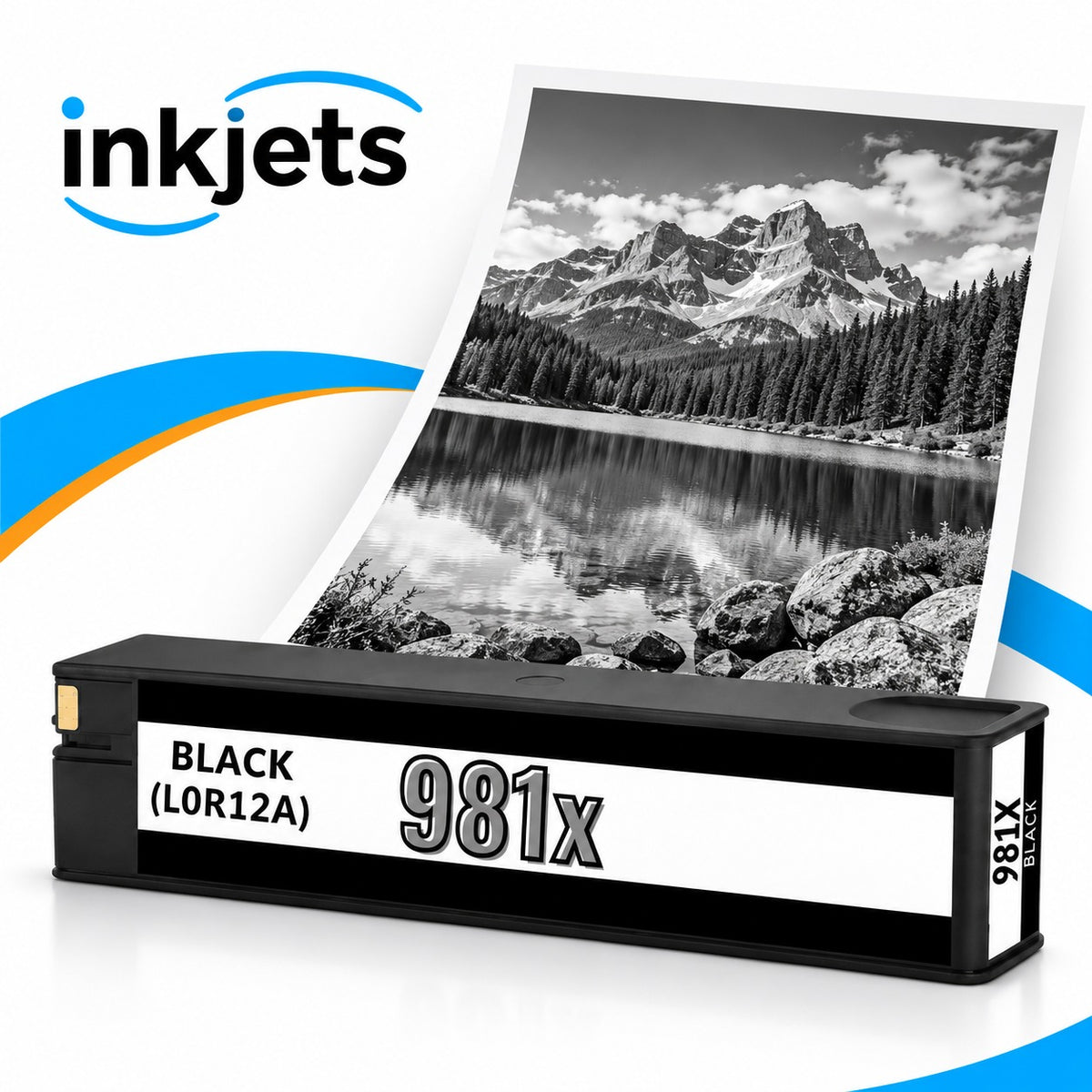 Compatible HP 981X (L0R12A) High Yield Black Toner Cartridge