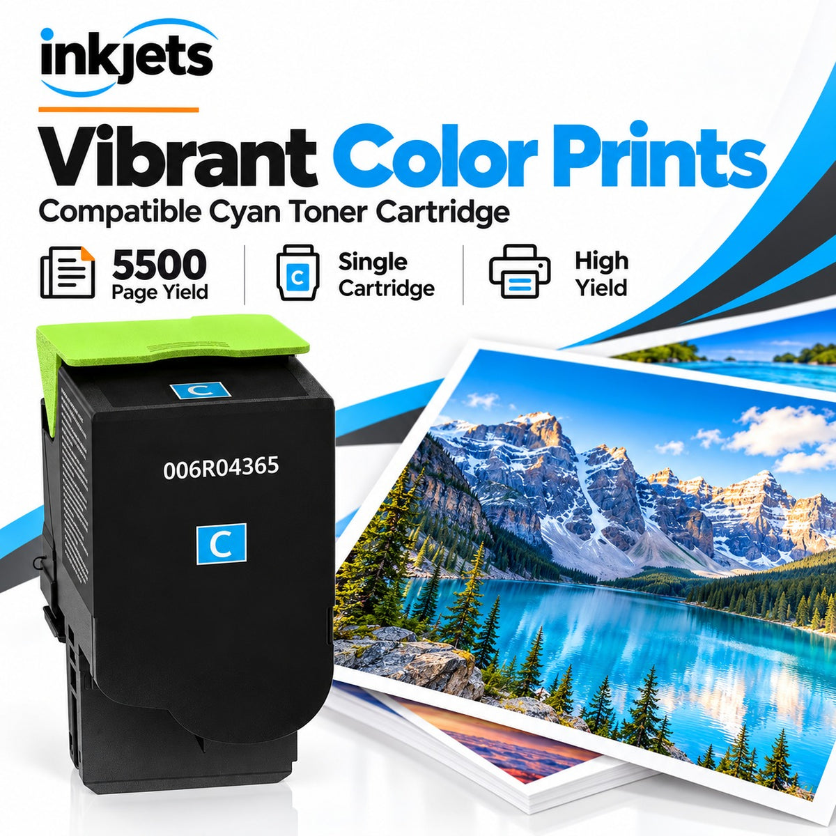 Compatible Xerox C310s/C315s High Yield Cyan Toner Cartridge