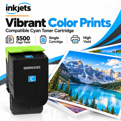 Compatible Xerox C310s/C315s High Yield Cyan Toner Cartridge