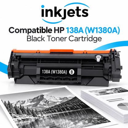 Compatible HP 138A (W1380A) Standard Yield Black Toner Cartridge