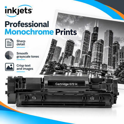 Compatible Canon 072H Black High Yield Toner Cartridge
