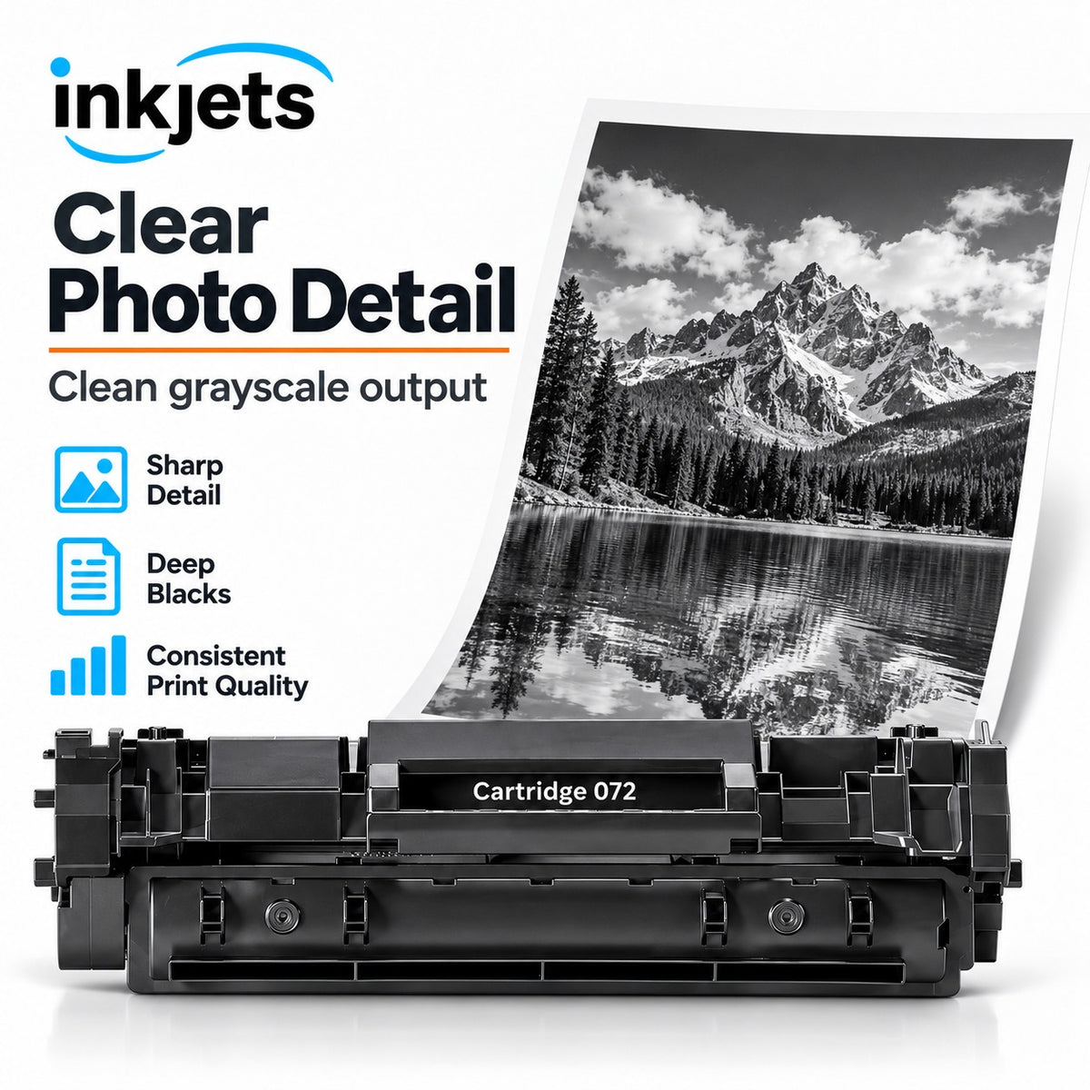 Canon 072 Black Compatible Standard Yield Compatible Toner Cartridge