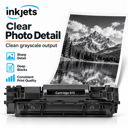 Canon 072 Black Compatible Standard Yield Compatible Toner Cartridge