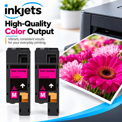 Dell 593-BBJV (G20VW) Magenta Compatible Toner Cartridge Twin Pack