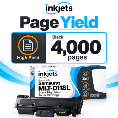 Samsung MLT-D118L Black High-Yield Compatible Toner Cartridge
