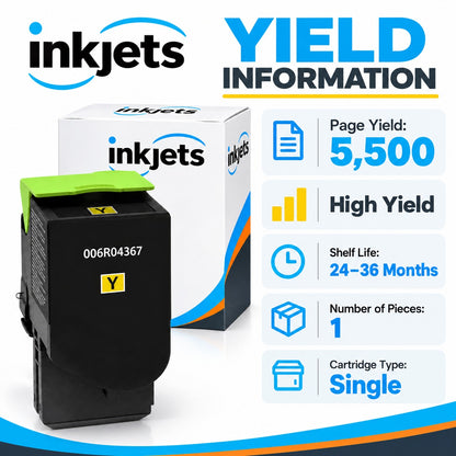 Compatible Xerox C310s/C315s High Yield Yellow Toner Cartridge