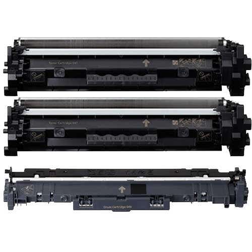 Canon 047 Toner & 049 Drum Compatible 3-Pack Combo