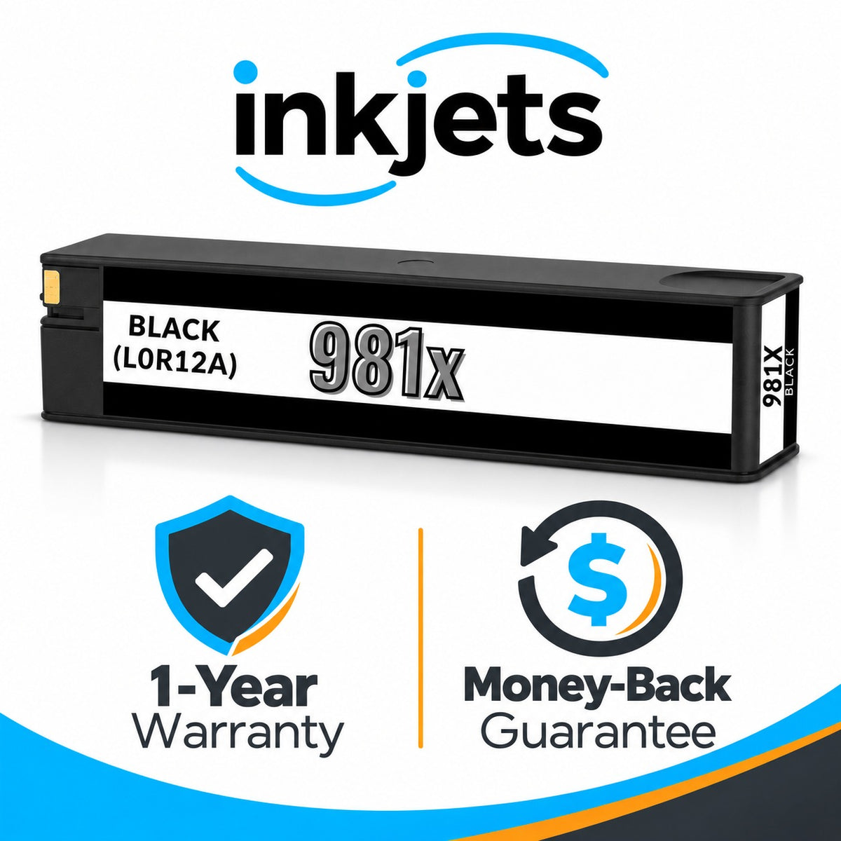 Compatible HP 981X (L0R12A) High Yield Black Toner Cartridge