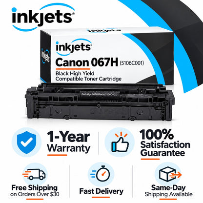 Canon 067H (5106C001) Black High Yield Compatible Toner Cartridge