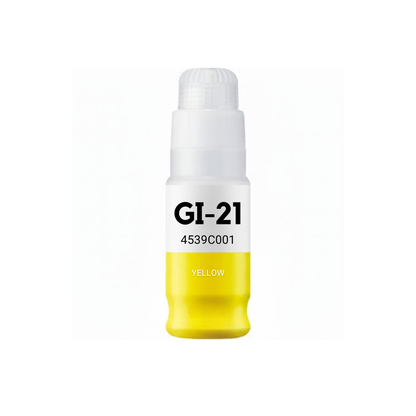 Canon GI-21Y (4539C001) Yellow Standard Yield Compatible Ink Bottle, 70 ml