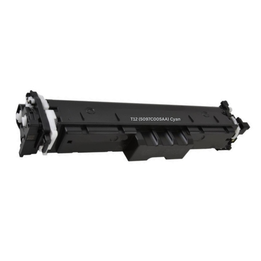 Canon T12 (5097C005AA) Cyan Standard Yield Compatible Toner Cartridge