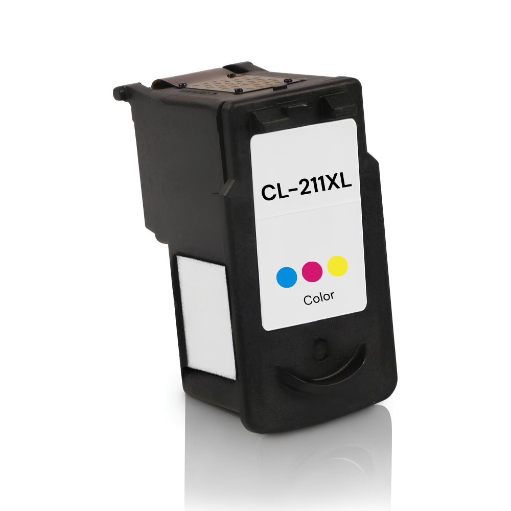 Remanufactured Canon CL-211XL Ink Cartridge Color High-Yield (2975B001 ...