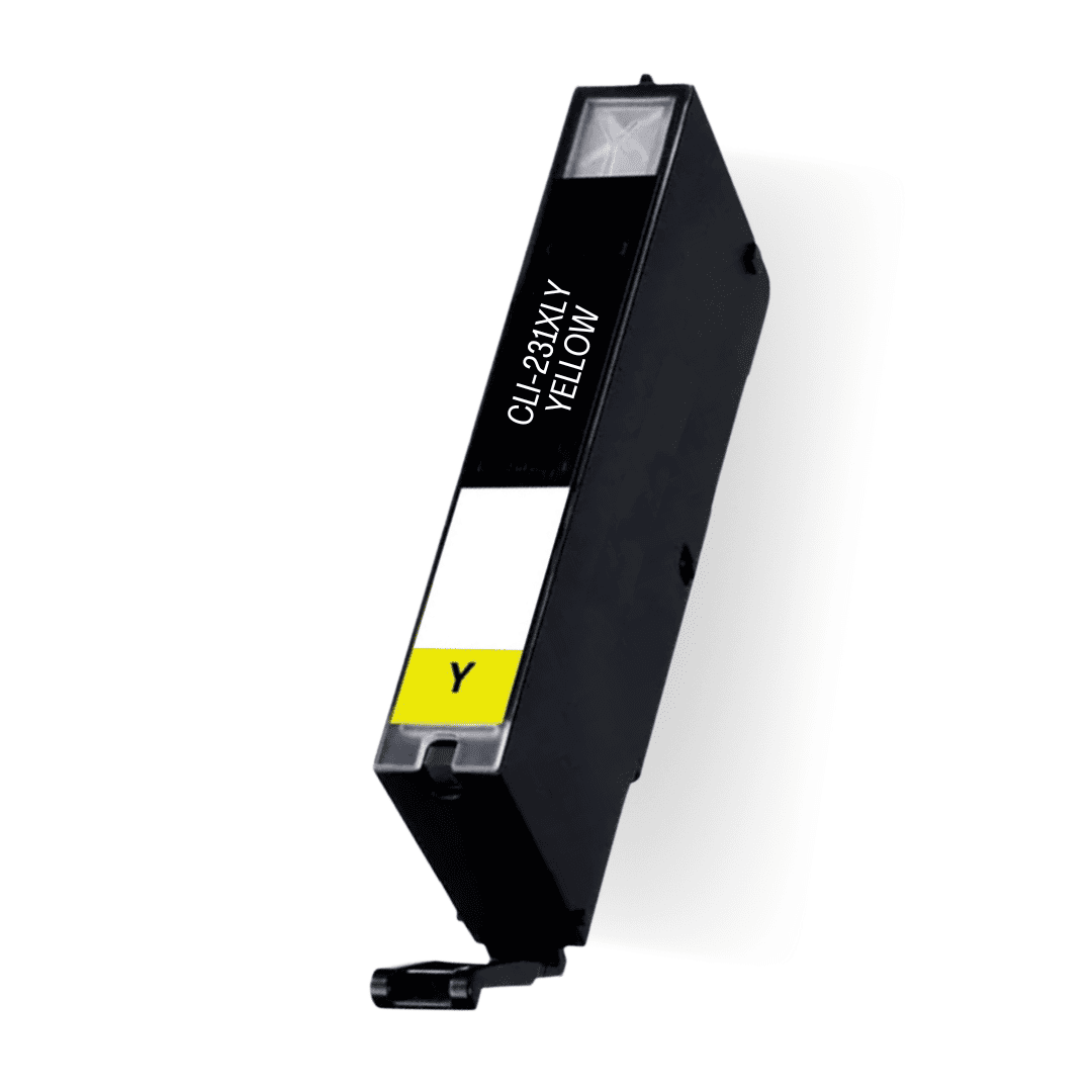 Compatible Canon CLI-231XLY (6677C001) High Yield Yellow Ink Cartridge