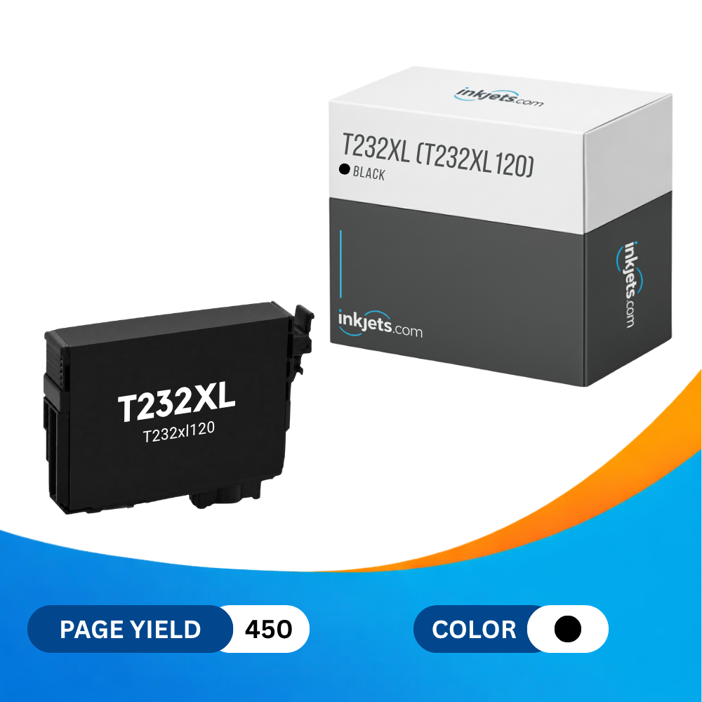 Epson T232XL (T232xl120-S) Black High Yield Compatible Ink Cartridge