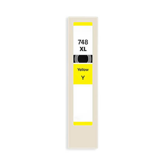 Epson 748XL (T748XL420) Yellow Remanufactured High Yield Ink Cartridge