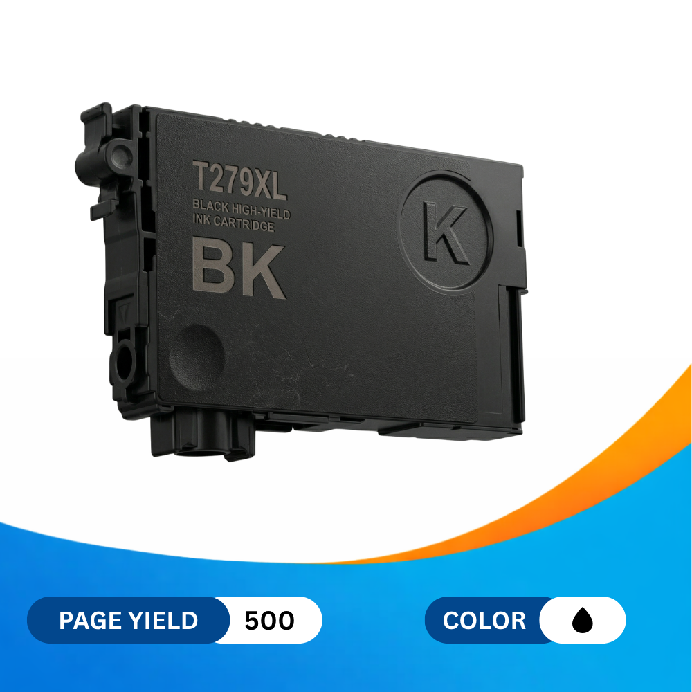 Epson T279XL (T279xl120-S) Black High Yield Remanufactured Ink Cartridge