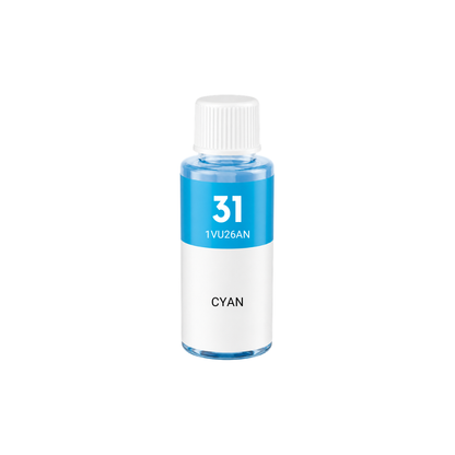 HP 31 (1VU26AN) Cyan Standard Yield Compatible Ink Bottle